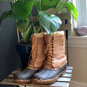 Vintage duck boots